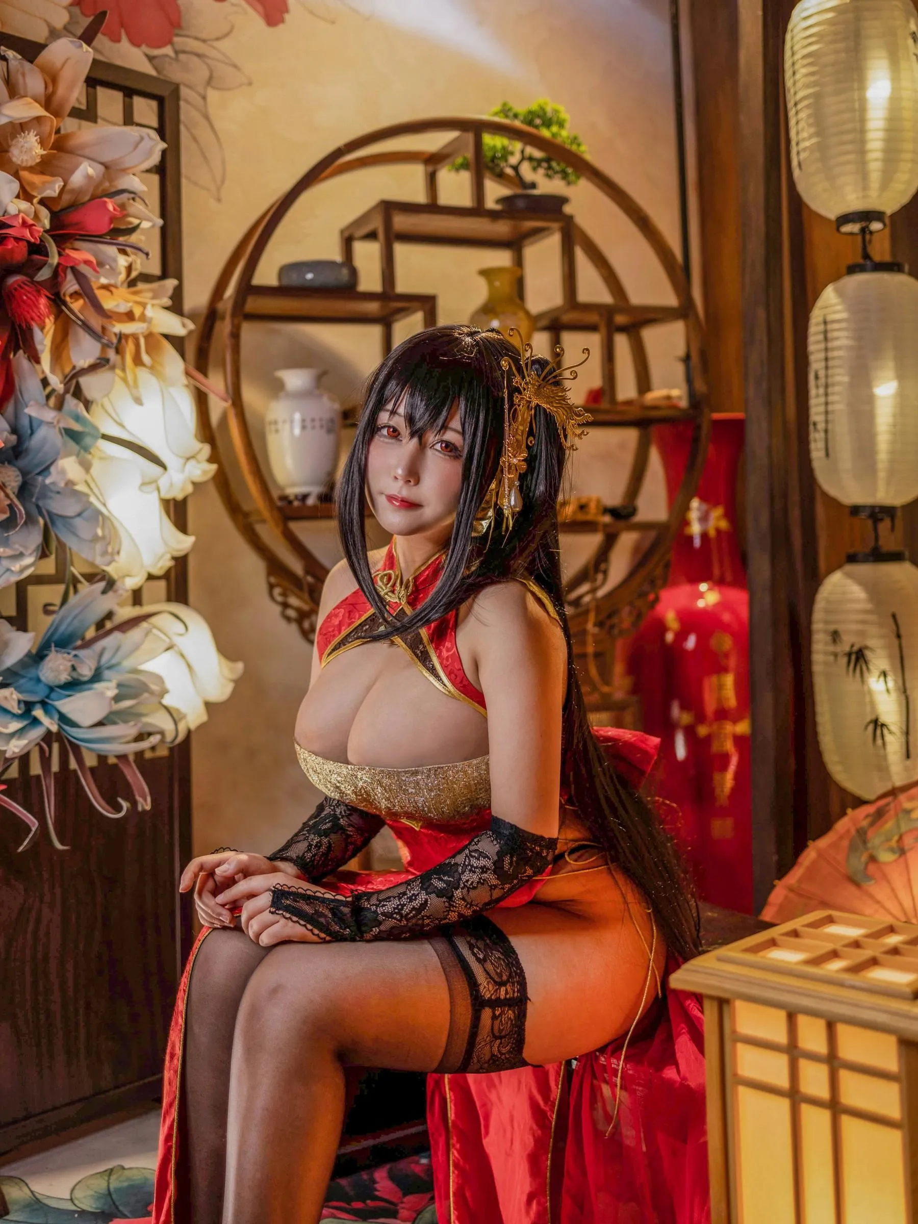 KANEKO_咔喵 – NO.02 大凤旗袍 [24P]插图6
